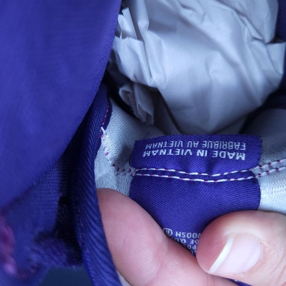 Nike Air Force 1 High SP Purple White 2015 Size Mens 9 - No Strap 823297-500 - Picture 8 of 9